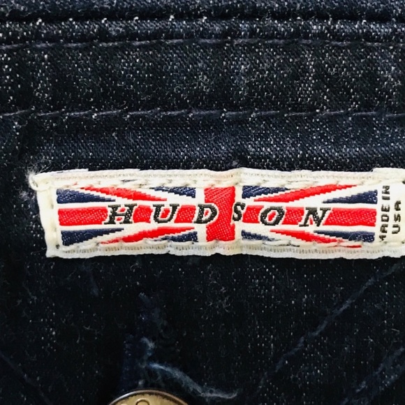 Hudson Dark Blue Wash Jeans. Mid-Rise. Cotton/Spandex. Size 28 - Picture 11 of 12